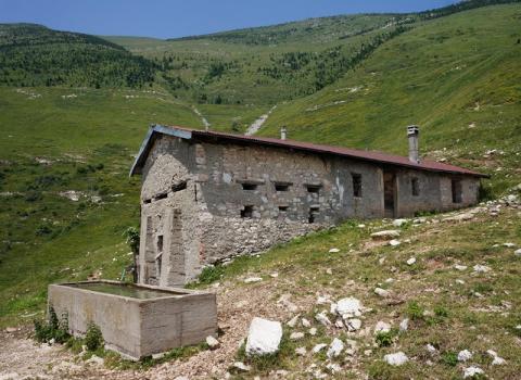 Malga Pesna (foto di Parco Locale del Monte Baldo)