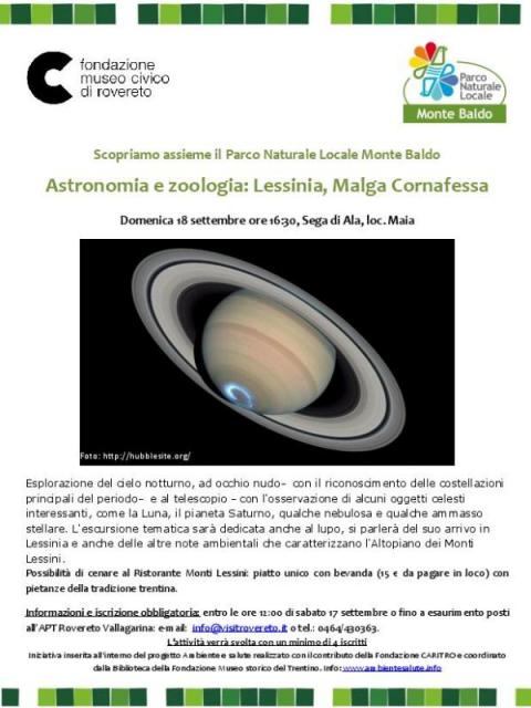 Astronomia e zoologia: Lessinia, Malga Cornafessa