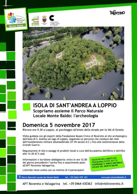 Isola di Sant'Andrea a Loppio Isola di Sant'Andrea a Loppio