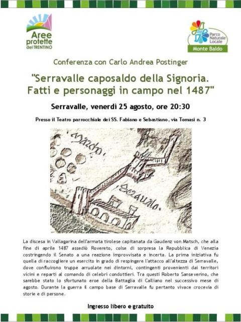 Serravalle caposaldo della Signoria. Fatti e personaggi in campo nel 1487 Serravalle caposaldo della Signoria. Fatti e personaggi in campo nel 1487